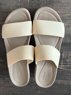 CROCS LiteRide Dual-Strap Slide Brooklyn size 7